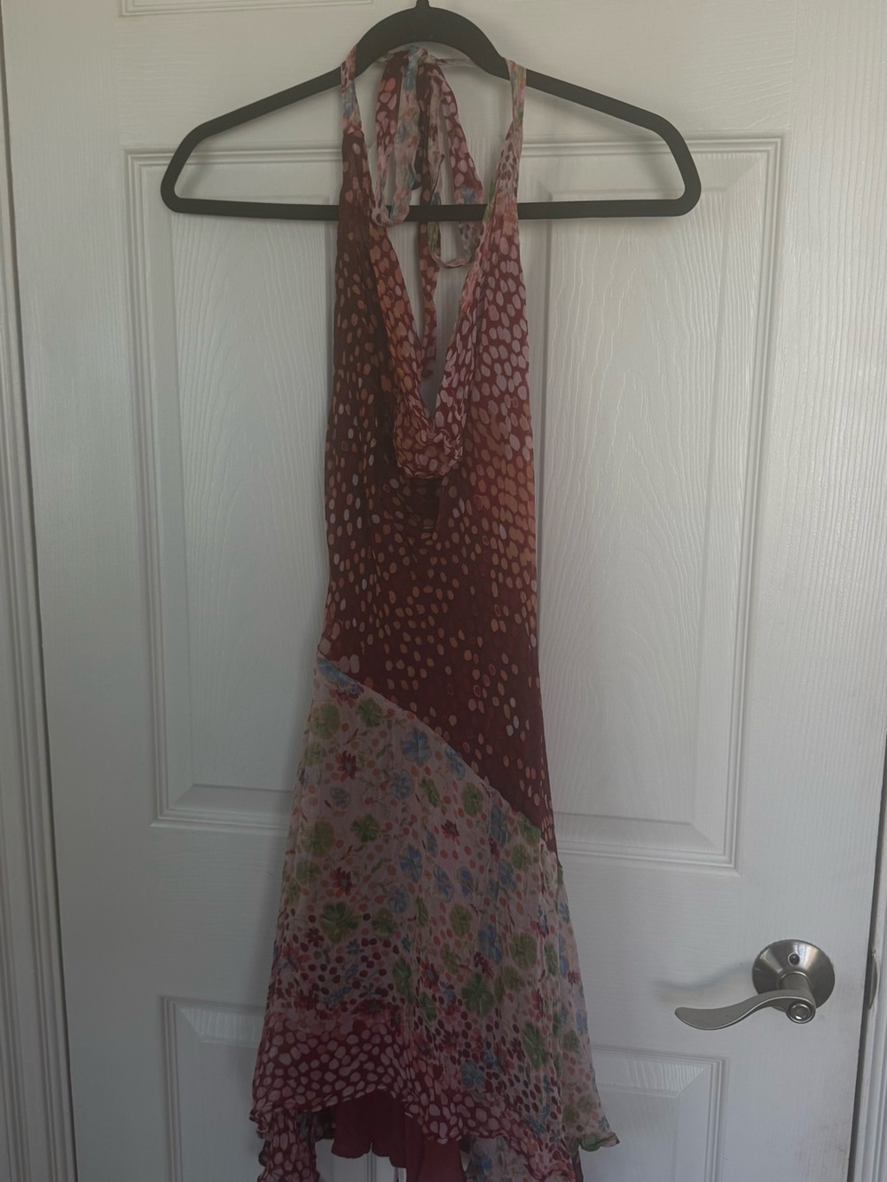 New W/O Tags Free People Donna Mini Dress in Pink Combo👗🩷